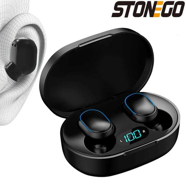 Wireless 5.0 Earbuds Touch Control Digital Display TWS Noise-Cancelling Stereo Sports Earphones Dual Ear Calling Z250110