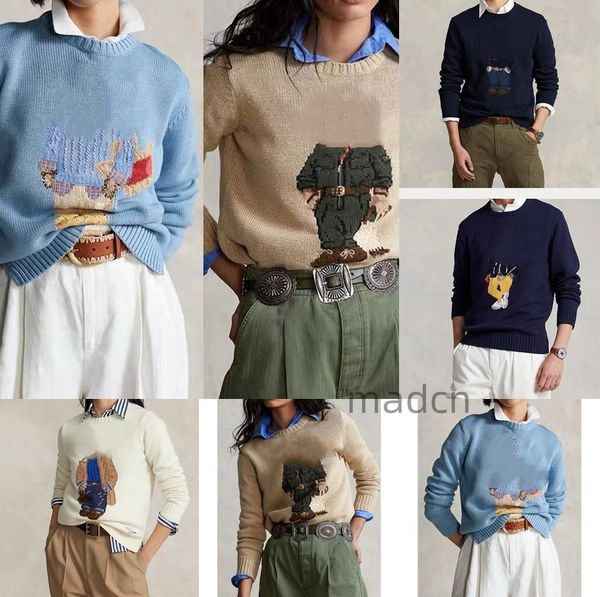 Men&#039;s Sweaters Mens Sweaters Winter Autumn fashion sweaters long sve knitting designer pullover knit print clothing loose knitted Asian