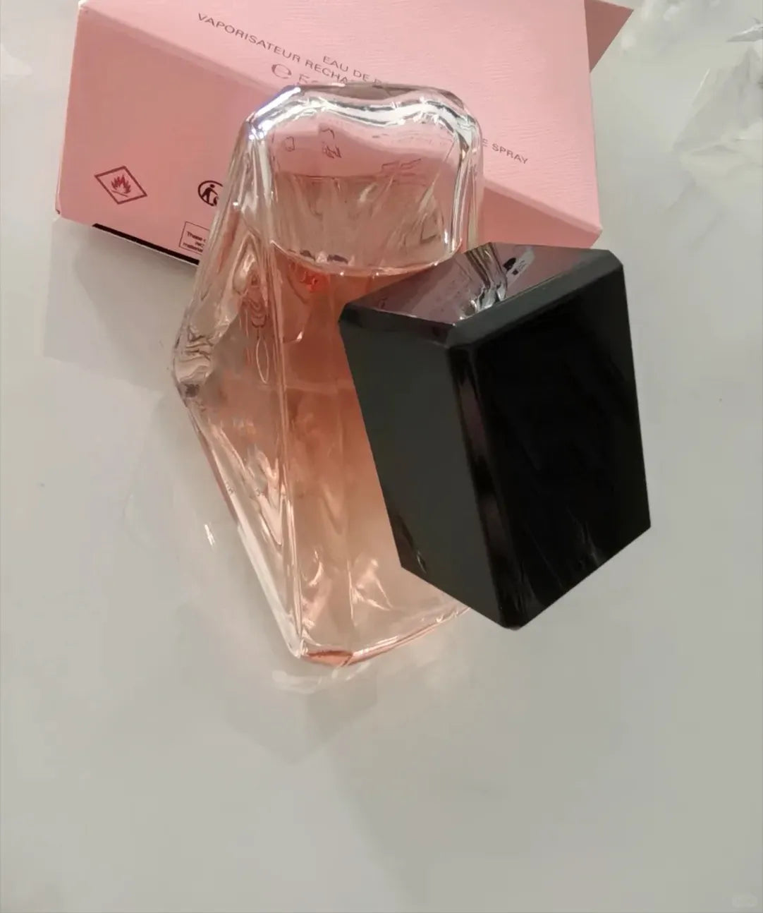 Elegant Perfume Fragrance Girls 90ML Lady Spray Cologne Eau De Parfum Highest Version Glass pink Bottle Long Lasting good smell fast shipping 3oz