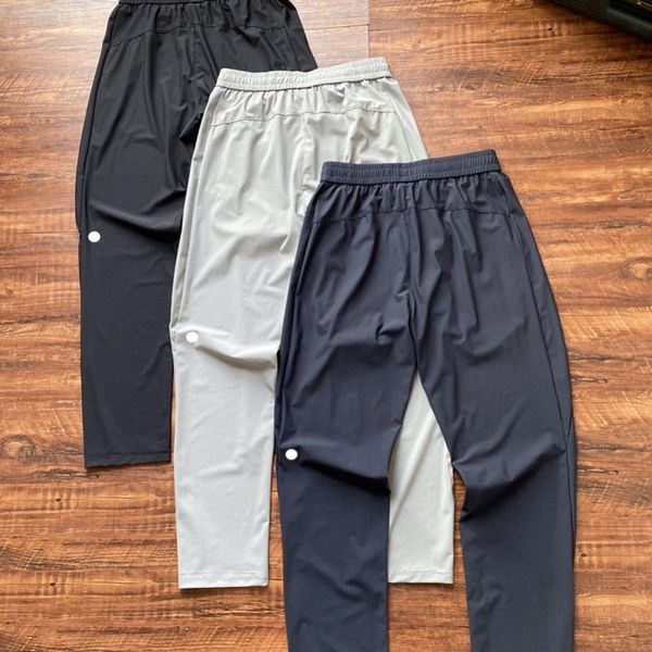 MN169 Men Jogger Long Pants Sport Yoga Outfit Gym Pockets Sweatpants Jogging Pants Mens Casual Elastic Waist Fitness