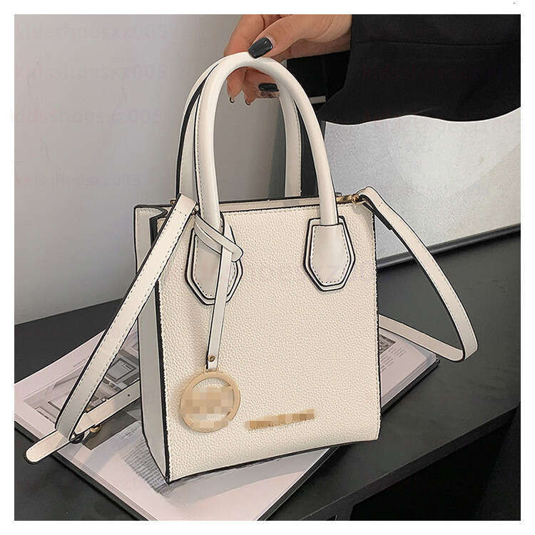 Michael Korsbag Bags Sac Michael Kore Baby Bag Coachbagas Zadigevoltaire Bags Lychee Pattern Handbag Single Shoulder Bag Vertical Small Square Cross