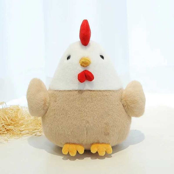 Plush Dolls 25CM plush toy chicken doll cute hen doll soft and comfortable girl sleeping pillow gift plush toy pillow stuffed toy J241214