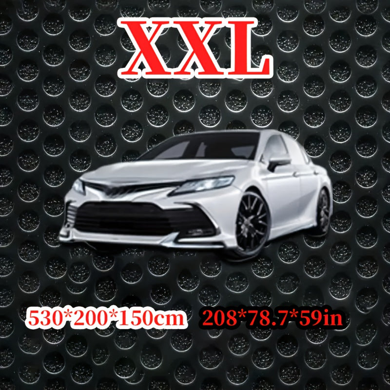 TEMU Heavy-duty Car Cover - Thickened High Quality, Uv, Snow, Dust, Windproof Protection - Fit For Most Cars, Trucks, Suvs, Motorcycles - Heavy-duty