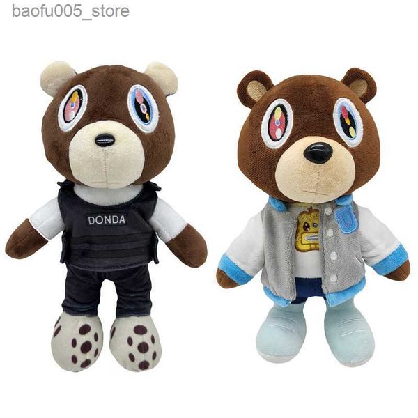 Plush Dolls Kanye Teddys Bear Plush Toy Cute Cartoon Animation Plushie Doll Home Room Decor Dolls For Kid Birthday Christmas Gift Q230913