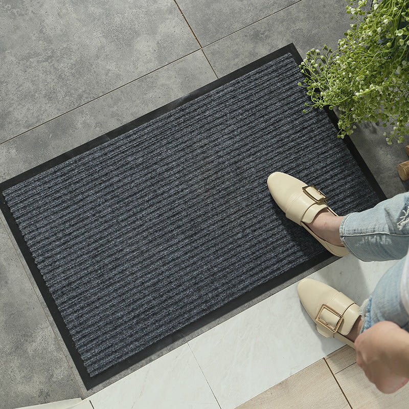 Floor Mat Entrance Door Entrance High-grade Dirt-resistant Home Kitchen Bathroom Non-slip PVC Shop Carpet Water-absorbing