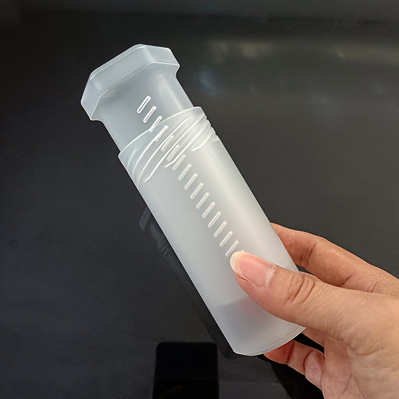 TEMU Foldable Shaving Brush Travel Case 4cm Id Brush Protection Tube Plastic