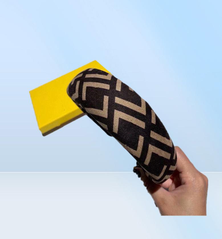 Brown Headwraps Designer Head band Letters Headband Designer Accessories Hair Hoops Headwrap Woman Luxurys Designers Jewelry Cloth7773395