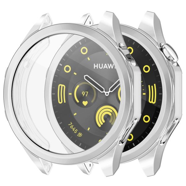 Soft TPU Screen Protector Case For Huawei Watch GT4 46mm All-Around Full Bumper Anti-scratch Cover For Huawei Watch GT 4 Shell