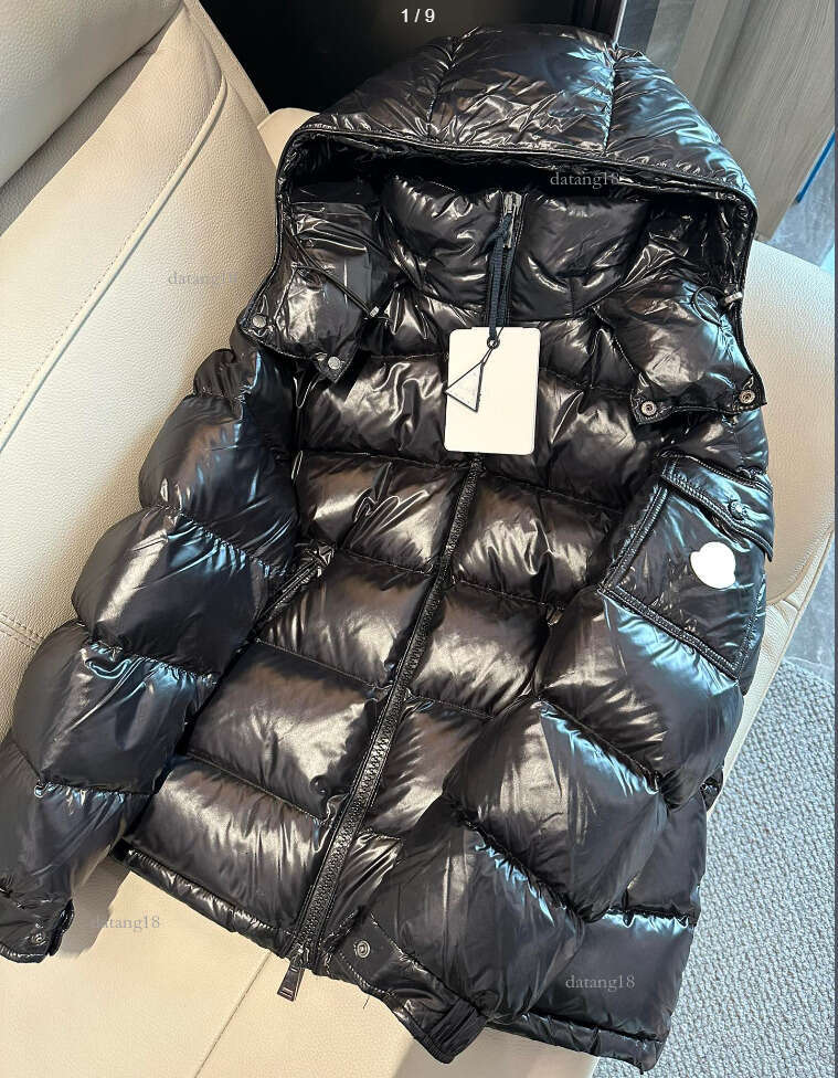 Mayas Jacket Designer Down Body Warmer Jackets Winter Puffer Parkas Slim Women And Men Embroidered Badge Womens Outerwear Montclaire Coats Rsli 01a