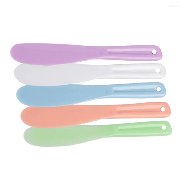 Makeup Brushes DIY Plastic Spoon Facial Mask Stick Tools Mini Disposable Cosmetic Spatula Scoop Face Beauty