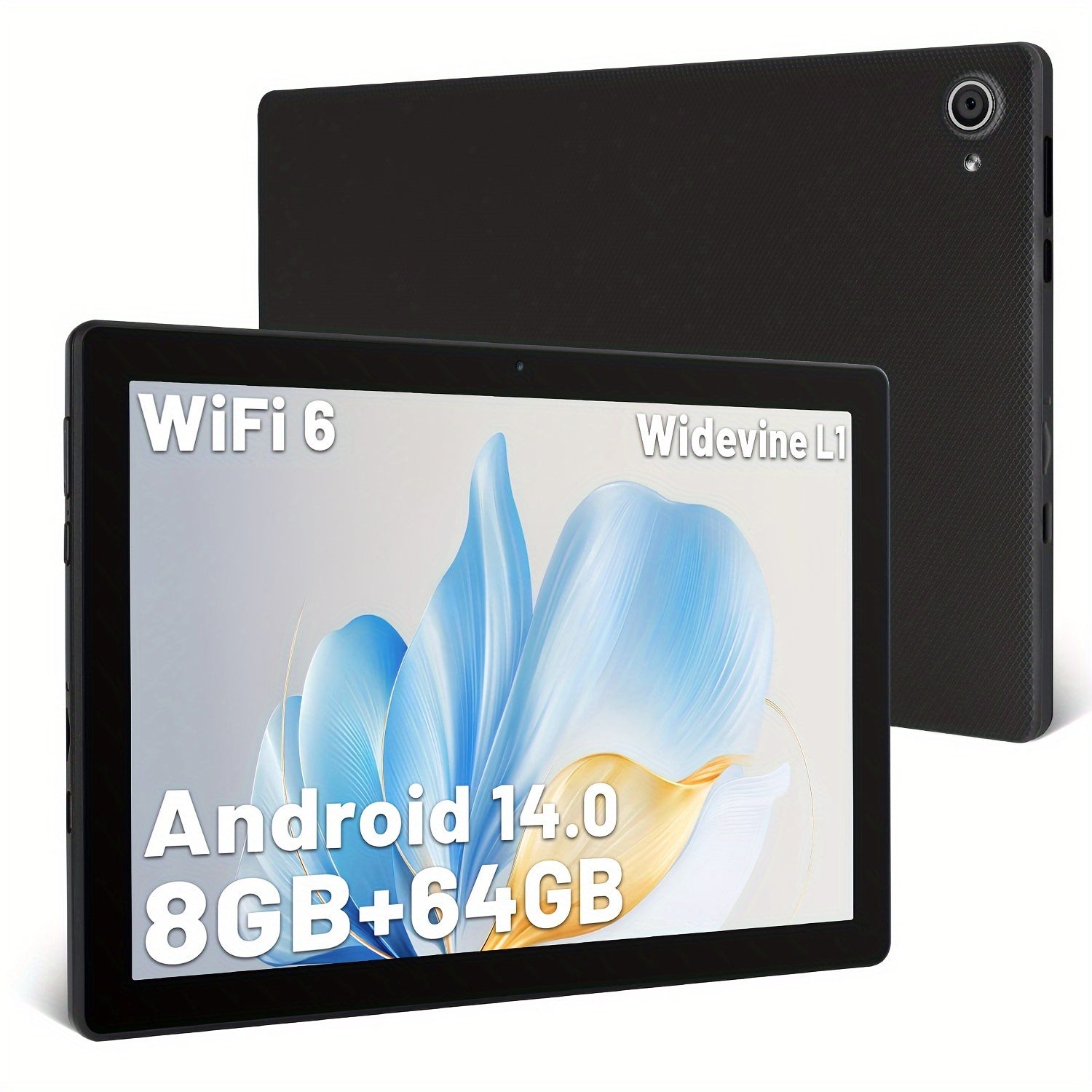 TEMU Aeezo 14 Tablet, -core Tablet, 8 (3+5expansion) Gb +64gb Rom (expand To 1tb), 10 Inch Tablet, Wifi 6, Fast Charging, 5mp+8mp Dual Camera, 4g