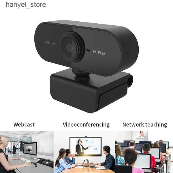 Webcams 4K 2K 1080P 720P HD YouTube Skype Webcam For Desktop Laptop Computer Mini USB Web Camera With Microphones Meeting Web Cam Cover L240