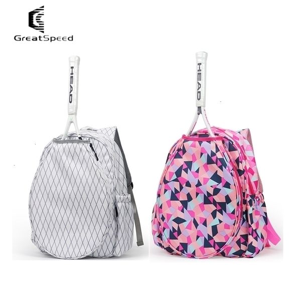 Tennis Bags Colorful GreatSpeed Tennis Backpack Polyester 1-2 Pack Tenis Squash Badminton Rackets Sports Bag Clothing Shoes Warehouse Bags 2