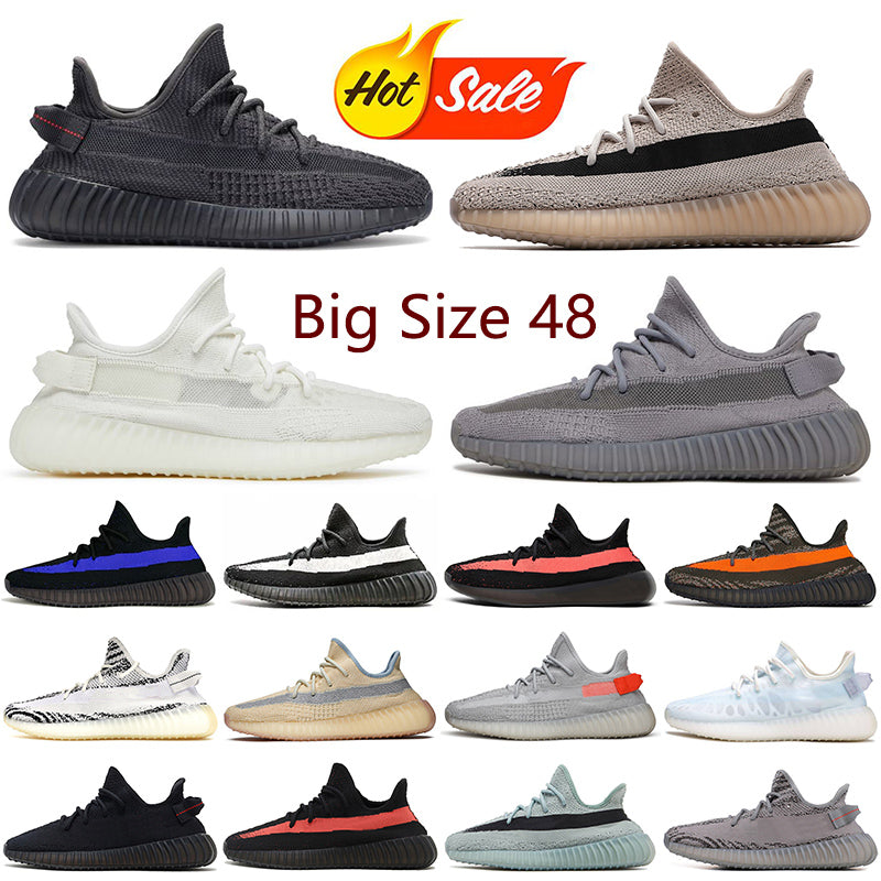 Designer Woman Running Shoes Sneakers Casual shoe Runner Oreo grey salt slate black bone white Free Shipping Women Men Outdoors Sneaker size 36-48