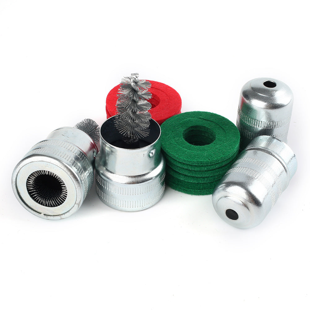 TEMU 2pcs Battery Terminal Cleaners, 12pcs Battery Terminal Anti-corrosion Fiber Washers