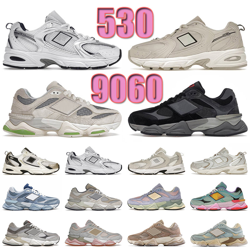 9060 Sneakers Designer shoes 990 v3 530 Mens Women Rain Cloud Grey Sea Salt Bricks Wood Bodega Age of Discovery Blue Haze Burgundy Ivory 530s Traine