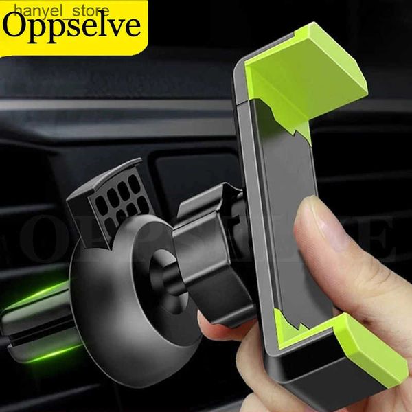 Cell Phone Mounts Holders Suitable for iPhone 14 13 12 X Xs Max 8 Xr 11 Pro 360 Ratotable Support Mobile Air Vent Installation Car Bracket L