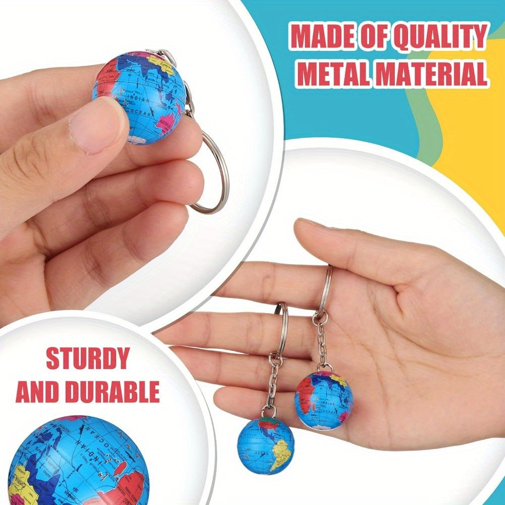 TEMU 24pcs Keychains - Pp Ball Pendants For Backpacks, & Educational Use - Perfect Gift For Birthdays, Parties, Christmas & Thanksgiving