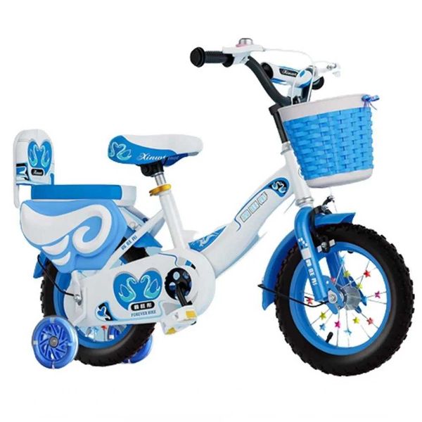 Bikes Ride-Ons 1214161820 inch childrens bicycle flash assisted wheel folding safety rollover prevention sensitive braking Q241116