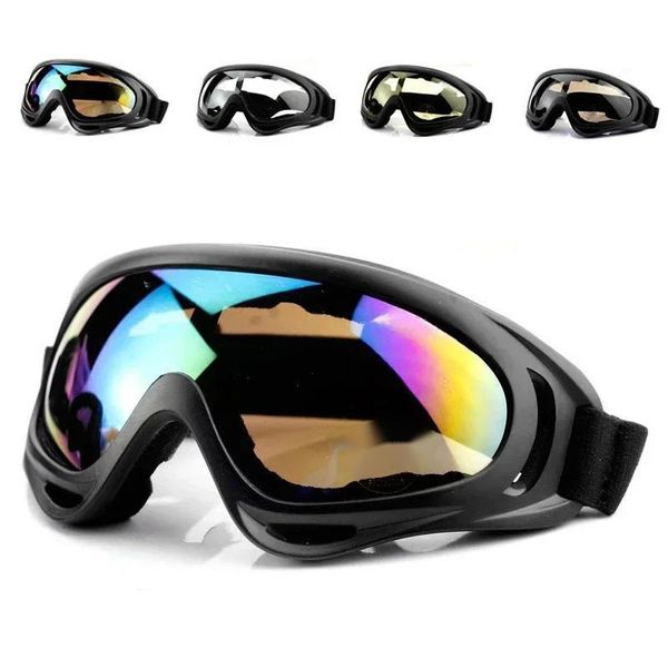 Dirt Bike Goggles Helmets Outdoor Glasses Moto Skiing Windproof Sandproof UV Protection Sunglasses DDML