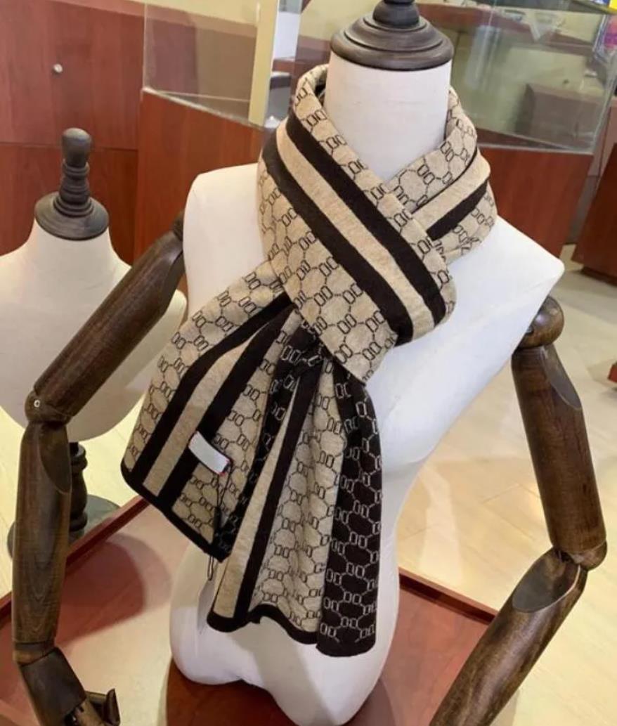 Designer scarf man cashmere scarf Men Women winter scarves ladies Shawls Big Letter wraps pattern wool High quality plaid neckerchiefs Print Pashmin