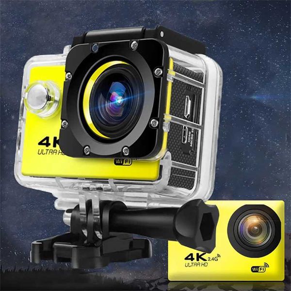 High Quality Ultra HD 4K action camera 30fps-170D underwater helmet waterproof 2.0-inch Sn WiFi remote control sports go video camera Pro O2
