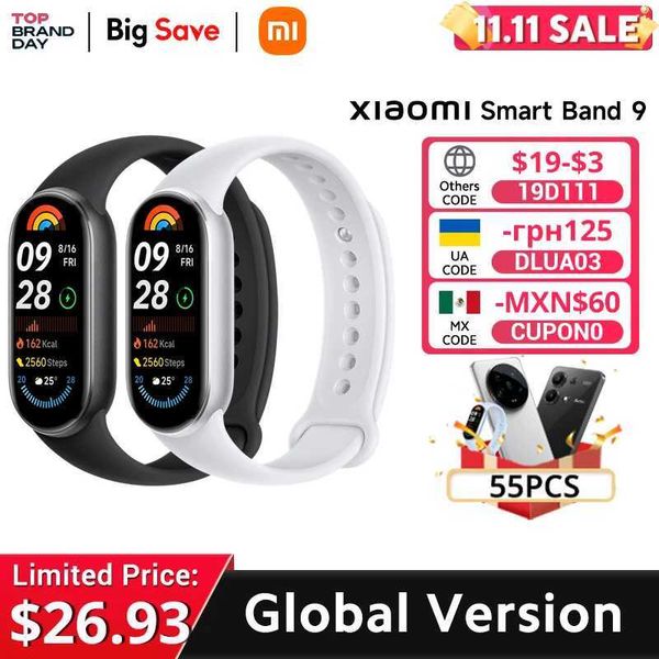Xiai Smart Band 9 1.62 AMOLED Display with 21 Day Battery Life of 150+Sport Mode Sleep Monitoring Y241114 Y241119