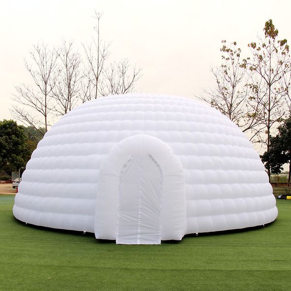 For Party Wedding Activities Commercial Inflatable Dome Camping Tent Decoration Advertising Event Giant Inflated White Wedding Igloo Toys