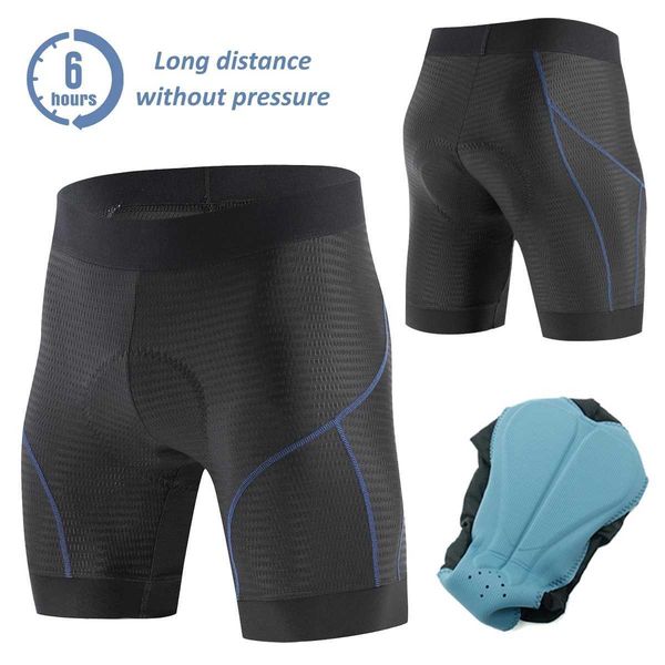 Shockproof Cycling Shorts Padded Riding Underwear Breathable Mesh Shorts Road Bike Pants Anti-Slip Bicycle Cycling EquipmentXJ241214