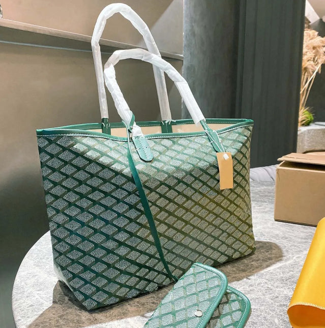 Fashion bags Designer Totes Wallet Leather Messenger Shoulder Handbag Women Bags Large Capacity Composite Shopping Bags Plaid Double Letters Handbag