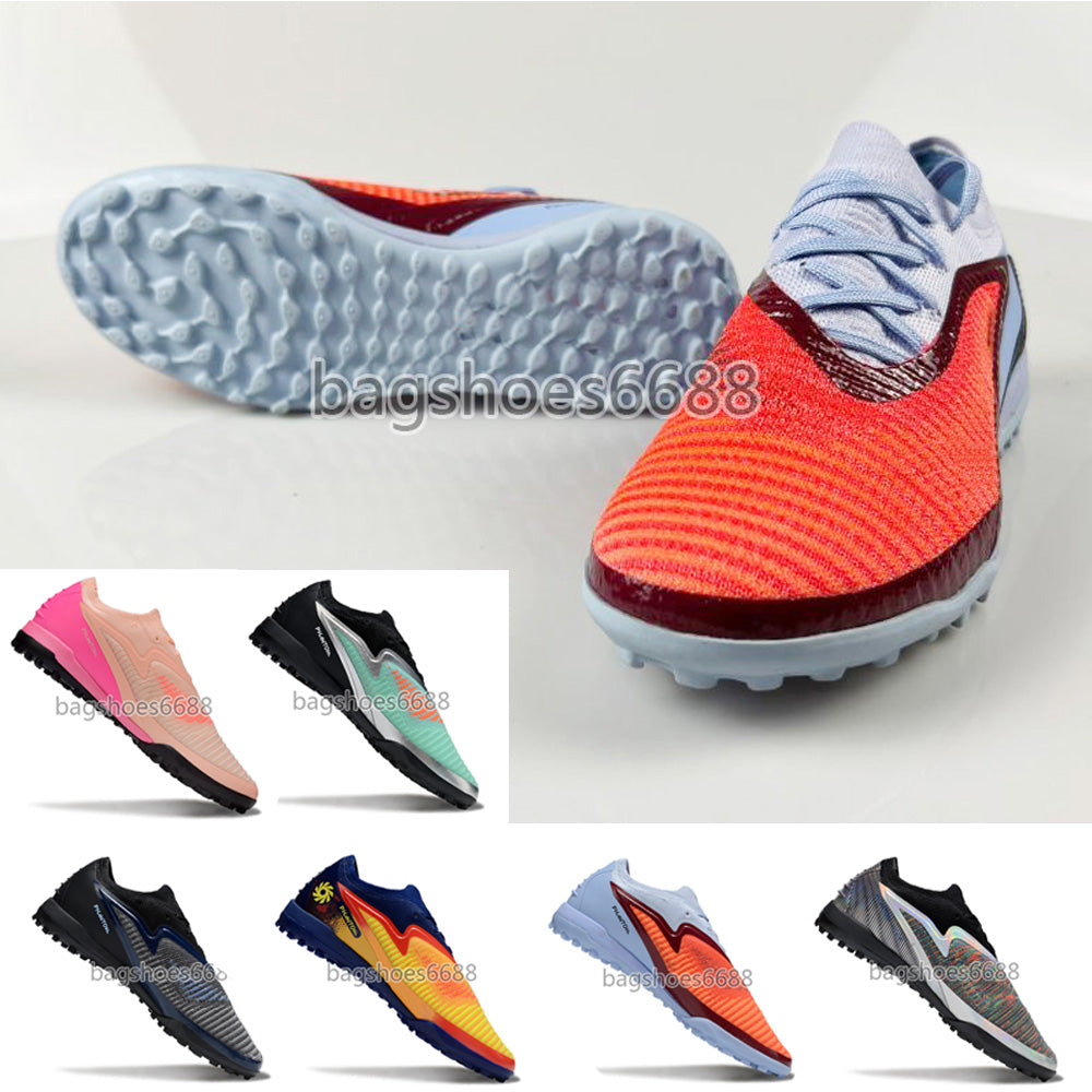 Men Adult Brand Lace-Up GX III Elite TF Soccer Boots Double Layer Waterproof Phan 3 outdoor Lawn Clay Football Match TF Training Shoes Sports Sneake