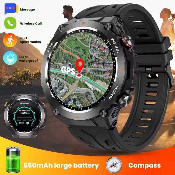 New For Watch GT5 Max Smart Watch HD AMOLED Sn NFC GPS Tracker etooth Call Health Waterproof Smartwatch Men WomenXJ250108