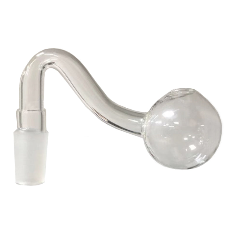 30mm Smoking Oil Burner Bowls Slide Banger Nail Glass Burners Pipes Bubbler 10mm 14mm 18mm Male 90 Degree Downstem For Water Hookahs Bongs