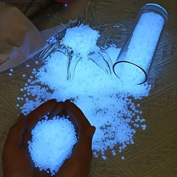 Garden Decorations 3000pcs-Bag Luminous Sand Glow in Dark Pebbles Stone Home Garden Outdoor Path Lawn Decoration Fish Tank Aquarium Decor 3-