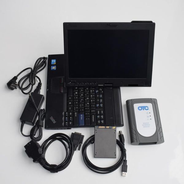 2024 for TOYOTA OTC Newest V18 Global Techstream GTS OTC VIM OBD Scanner with x220t touch screen laptop
