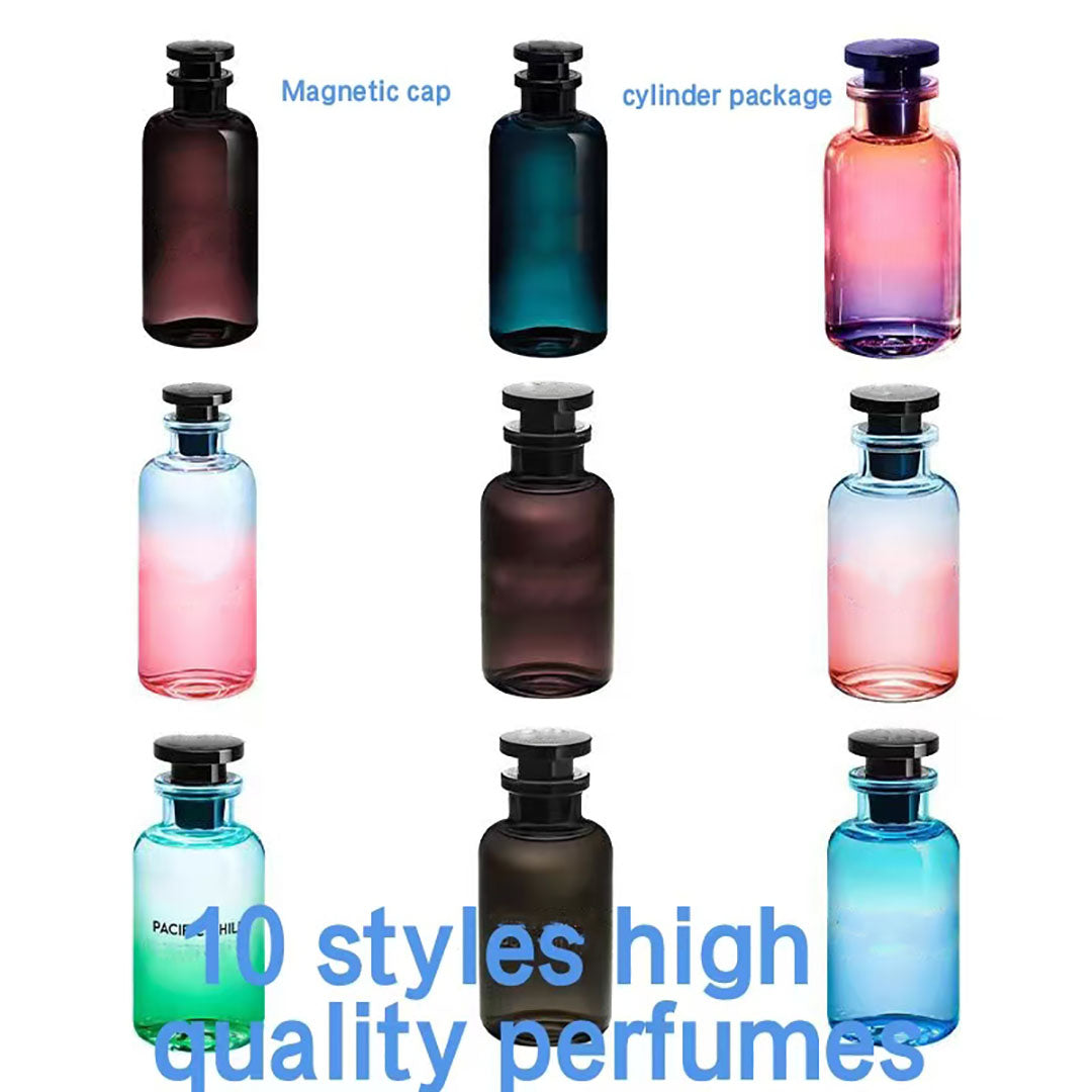 womens Perfume mans perfume new 10 styles 100ml High quality Magnetic cap smell good perfume Long Lasting Fragrance Parfum cologne