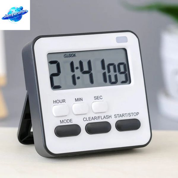 ddmyuranus Portable Mini Digital Flashing Light Timer Cooking Kitchen Sport Study Game with Magnetic Countdown Alarm Clock 2023