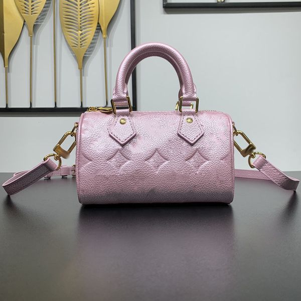 M82342 Pressed grain leather Pillow Travel Bag Women Leather Designer classics presbya Shoulder Bags Crossbody handbags Totes pouch purse 16