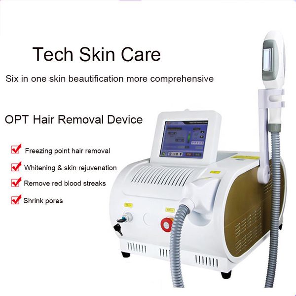 OPT IPL Hair Removal Machine With 640nm 530nm 480nm 3 Filters freckle removal whitening and rejuvenation Painless Permanent Hair Removal Wit