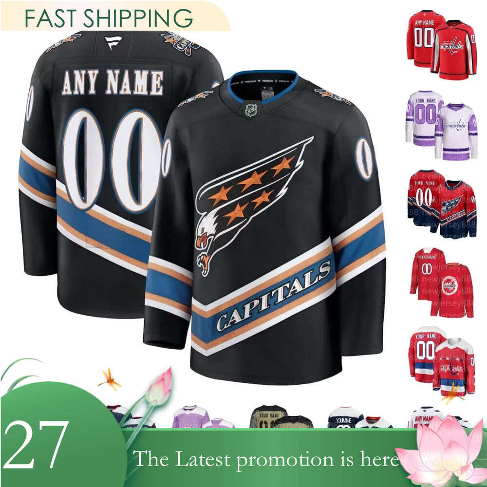 Capital Hockey Jersey Dylans Strome Alex Ovechkin Aliaksei Protas T.J. Oshie Sonny o Rasmus Sandin Max Pacioretty Hendrix Lapierre Nic Dowd Martin F
