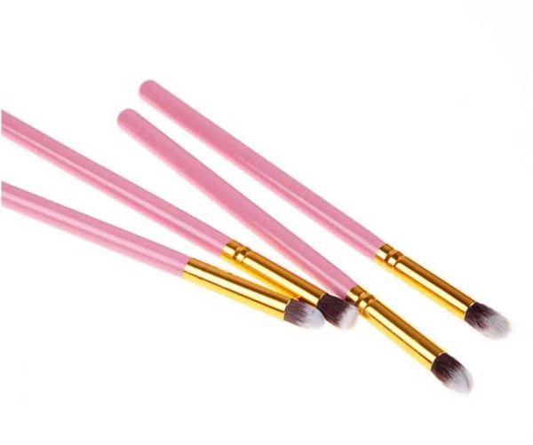 4Pcs Professional Makeup Brushes Powder Foundation Eyelash Blusher Brush Cosmetic Tool Pincel Maquiagem Face Make Up Brushes Pinceles De Maq