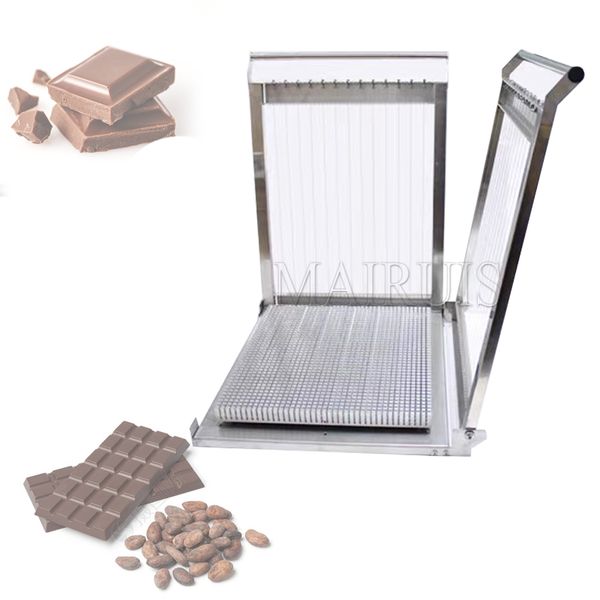 Confectionery Marshmallow Cutting Machine Raw Chocolate Cuber Square Cheese Cake Cutter