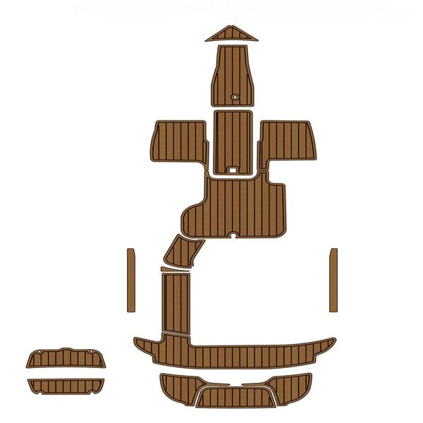 2016-2017 Cobalt 200S Swim Platform Cockpit Pads Boat EVA Foam Teak Deck Floor Mat SeaDek MarineMat Style Self Adhesive