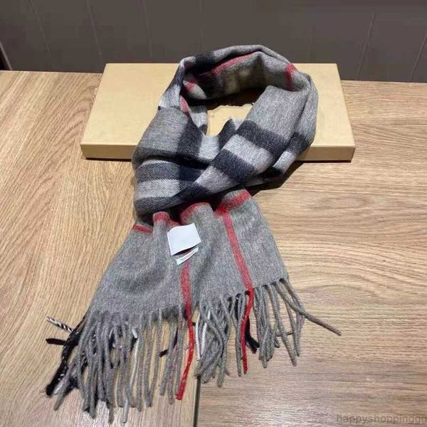 Women Cashmere Scarf Classic Plaid designer Scarves Soft Touch Warm Wraps fashion brand 100% Cashmere With Tags Autumn Winter Long Shawls Si
