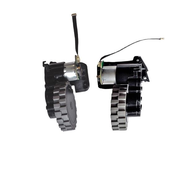 wheel of robot vacuum cleaner ABIR X5 X6 X8 mail wheel with motor in black robotic wheel ambbessy