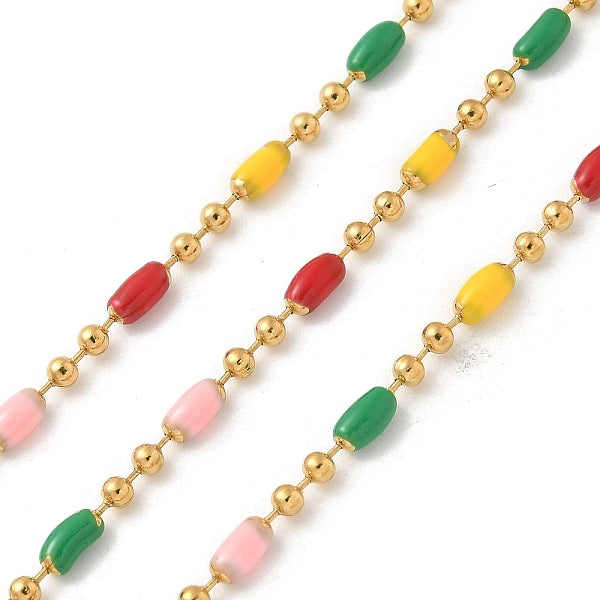 Chaînes à maillons en acier inoxydable 304 à placage ionique