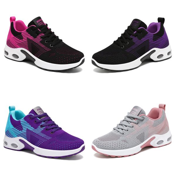 Casual Sports Shoes Men 2024 New Breathable Mesh Fashion Shoes Men&#039;S Lightweight Outdoor Lawn Fashion Running Red purple Shoes