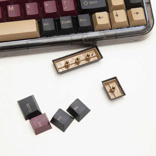173 Key GMK Keycaps Clone Olivia Arctic Red Samurai 8008 Cherry Profile Double Shot PBT Keycap for MX Switch Mechanicla Keyboard