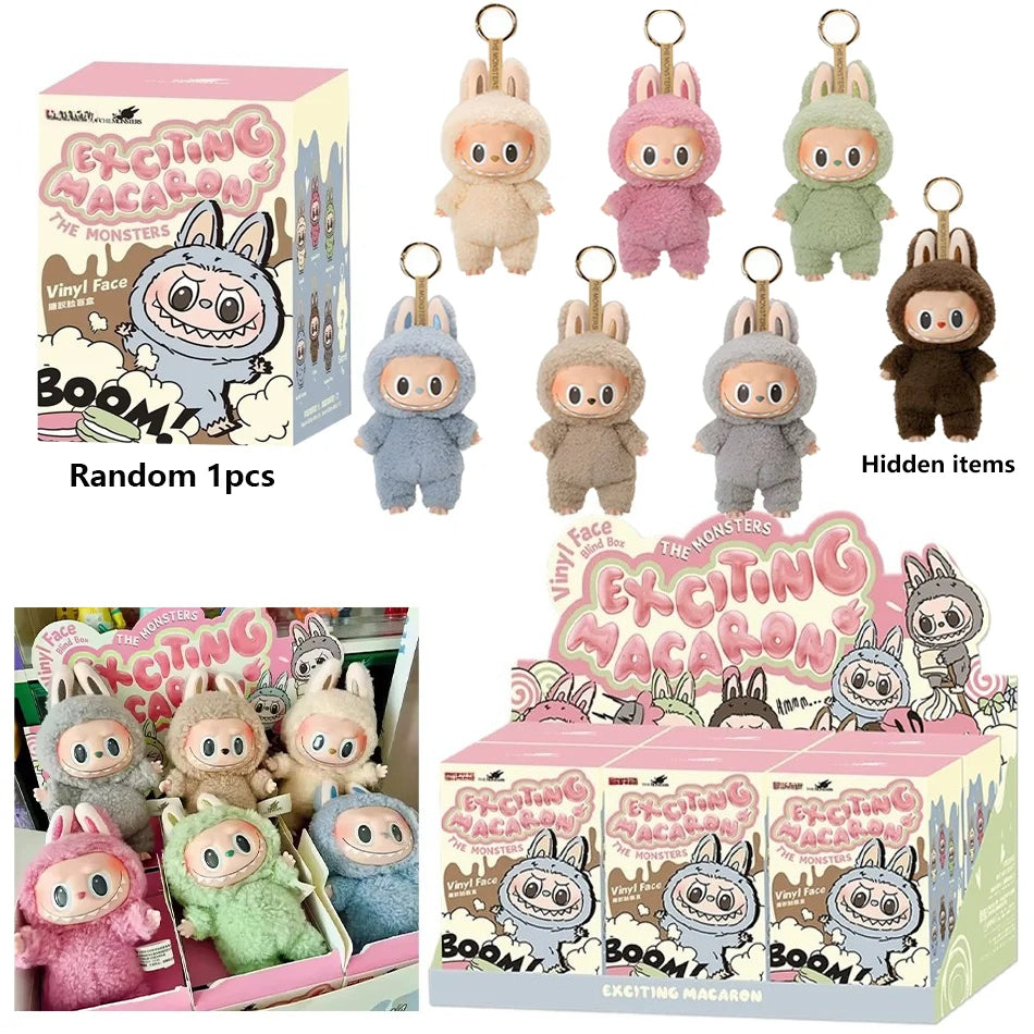 2025 New Cute Cartoon Blind Box Toys Birthday Holiday Kids Present The Monster Cute Toys, Bubu V1 V2 V3Series Blind Boxes, Keychain Vinyl Pendant Do
