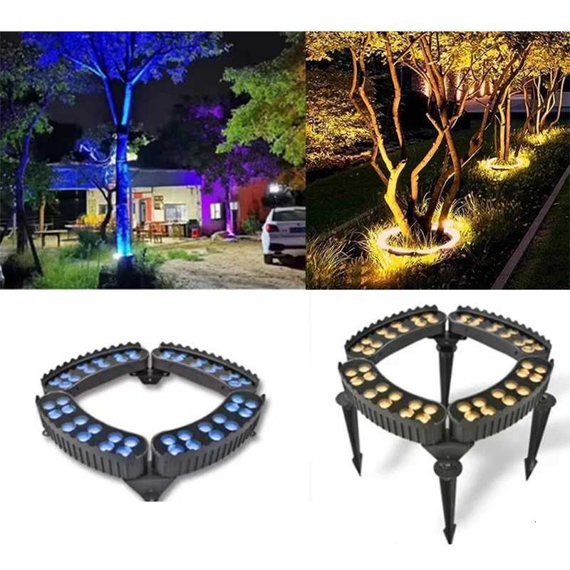 1pc LED Tree Hugging Lamp Outdoor IP65 Waterproof Spotlight Night Decorative DIY Assemble Tree Holding Lighting Lamp For Garden Z250911
